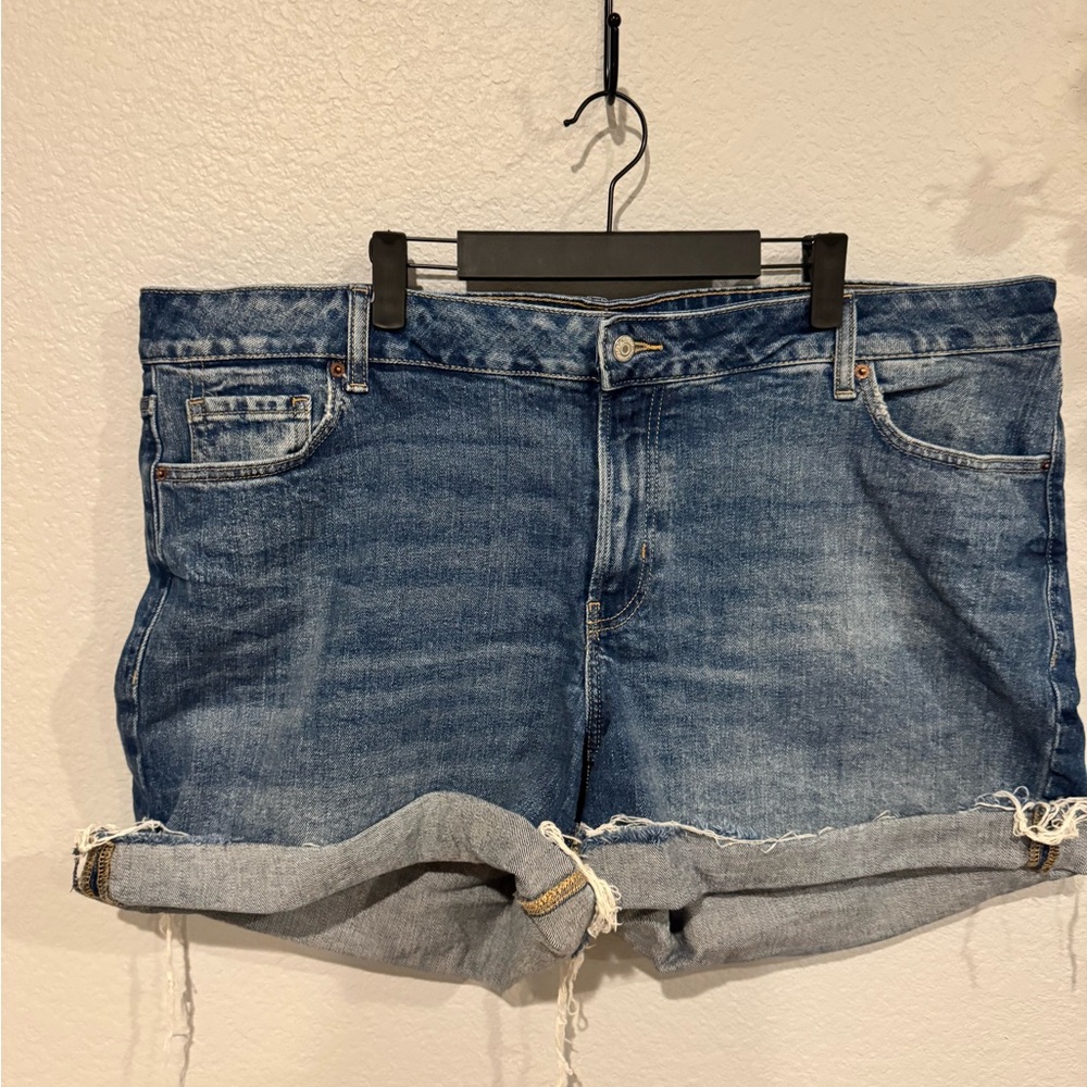 Old Navy Blue Jean Shorts O.G. Loose mid rise